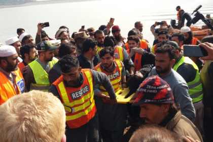 Boat Carrying 58 Young Students Capsizes in Pakistan Lake