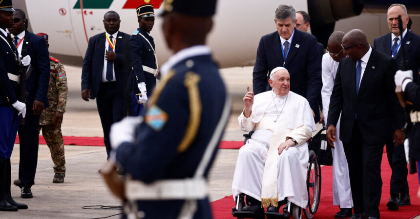 Pope Francis Lands in Congo, Where All His Priorities Converge