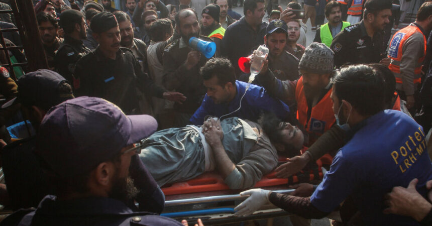 Suicide Bombing Kills Dozens in Pakistan Mosque