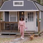 26-year-old pays $0 to live in a 'luxury tiny home' she built in her backyard for $35,000—take a look inside