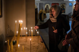 A Year of Russia’s War on Ukraine Is Marked by Protests and Defiance