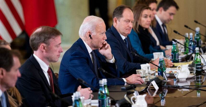 Biden’s Meeting With Eastern European Leaders Will Cap His Trip