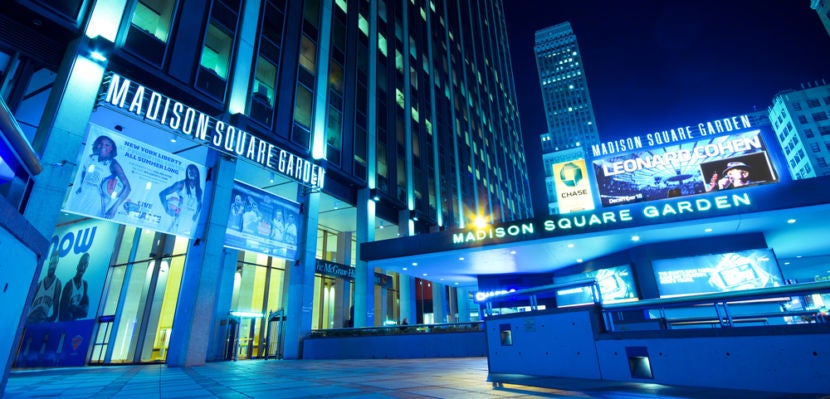 Chase cardholder benefits at Madison Square Garden