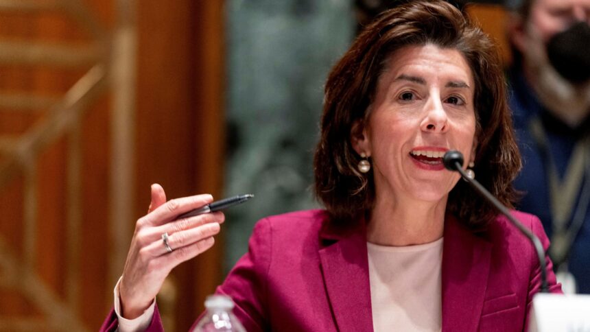 Gina Raimondo says U.S. to create semiconductor manufacturing clusters