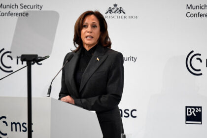 Kamala Harris Says Moscow Committed Crimes Against Humanity in Ukraine