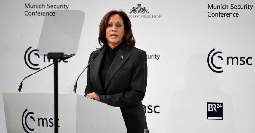 Kamala Harris Says Moscow Committed Crimes Against Humanity in Ukraine