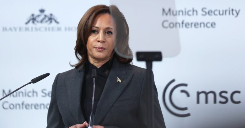 Kamala Harris Says Russia Committed ‘Crimes Against Humanity’ in Ukraine