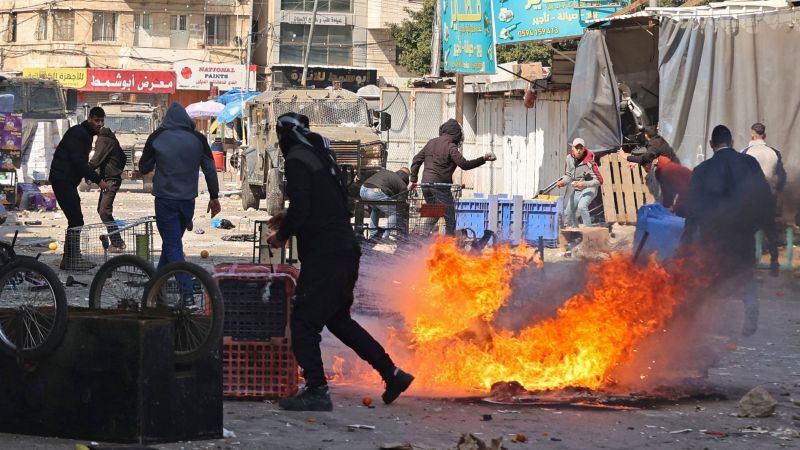 Nablus: Ten Palestinians killed during Israeli raid targeting militants in West Bank