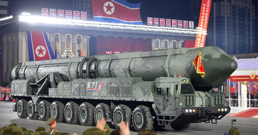 North Korea Urges ‘Preparedness for War’ and Displays New Missile