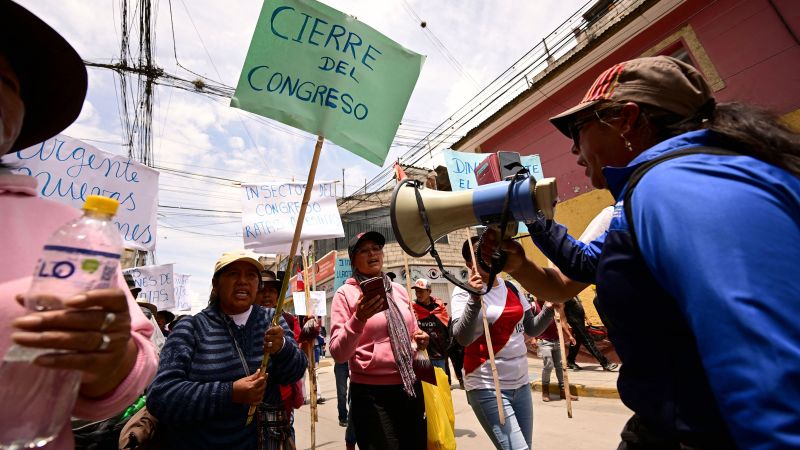 Peru protests: Amnesty accuses Peruvian authorities of acting with 'racist bias' against protesters