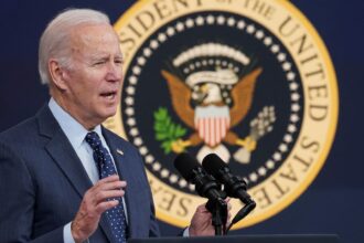 President Biden makes surprise visit to Kyiv just days before one-year anniversary of Ukraine war