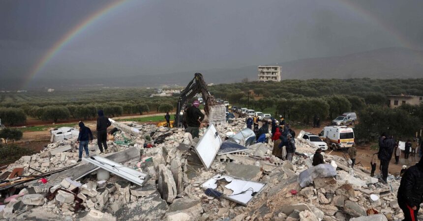 Rescuers in Turkey Search For Earthquake Survivors