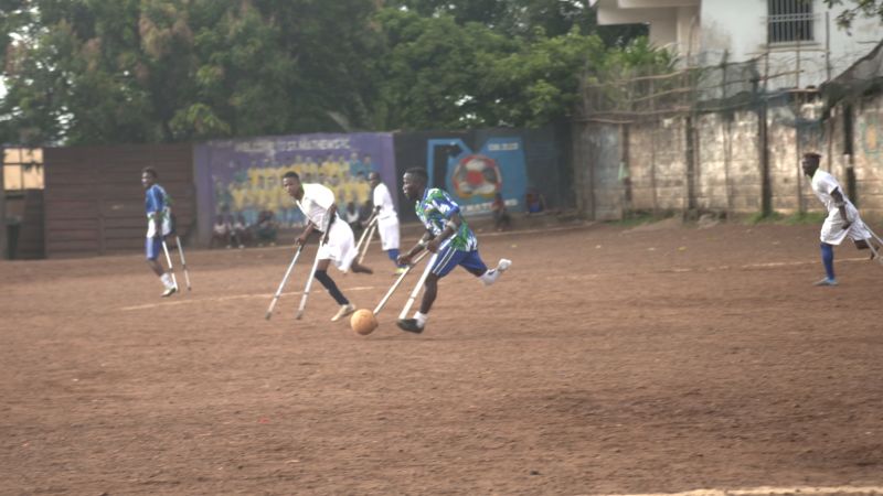 SLASA: Amputee football association brings together Sierra Leone's civil war survivors