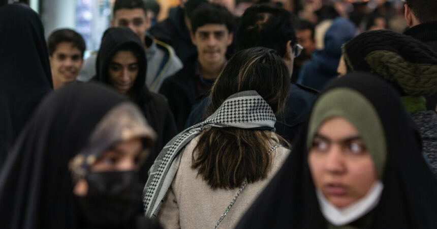 Their Hair Long and Flowing or in Ponytails, Women in Iran Flaunt Their Locks