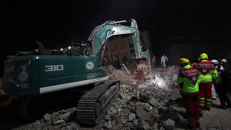 Turkey-Syria earthquake: Elderly Turkish survivor rescued from rubble more than a week after quake