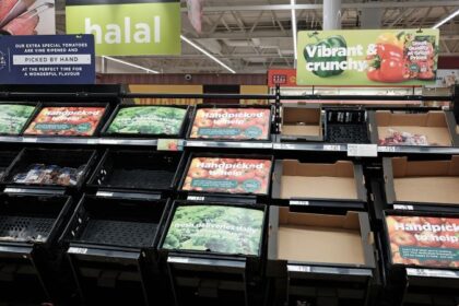 UK supermarkets Tesco, Aldi and Asda are rationing fruit and salad vegetables