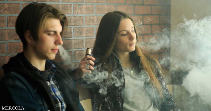 Vaping Increases Youths' Risk of COVID-19