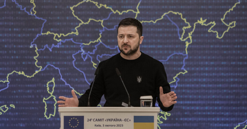 Zelensky Could Leave Ukraine to Visit EU Leaders in Brussels