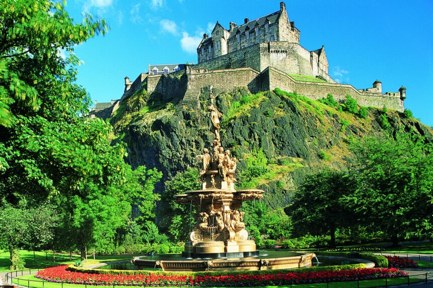 Edinburgh Castle, Scotland, UK