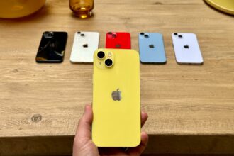 1st look: Hands-on with the new yellow iPhone 14, 14 Plus