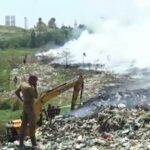 Bhramapuram: One of India's trash mountains is on fire again and Kochi residents are choking on toxic fumes