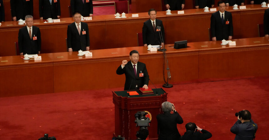 China’s Top Leader Xi Jinping Starts Third Term