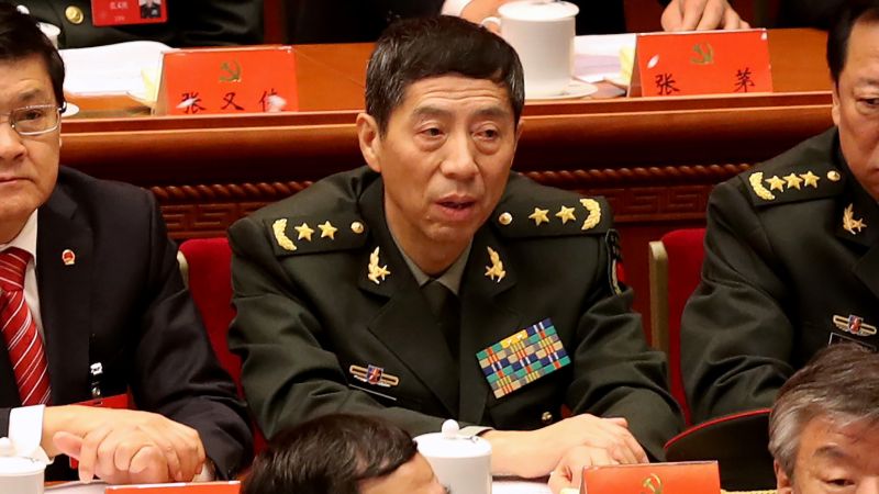 China's new defense minister is a general the US sanctioned for buying Russian weapons