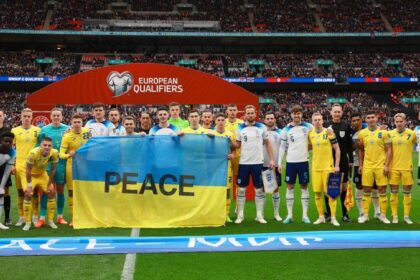 England hands Ukraine defeat on emotional night at Wembley Stadium