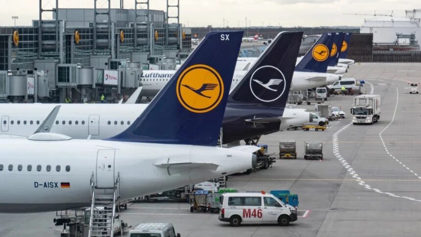 Lufthansa plane