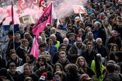 France Holds Its Breath Over Tense Pension Vote After Large Protests