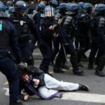 France pension reform protests turn violent following national day of action