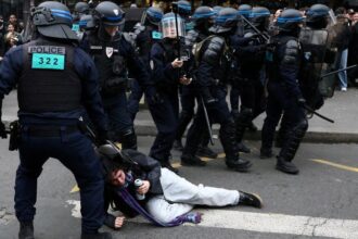 France pension reform protests turn violent following national day of action