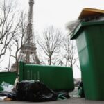 France strikes: Parisian streets left littered with uncollected trash