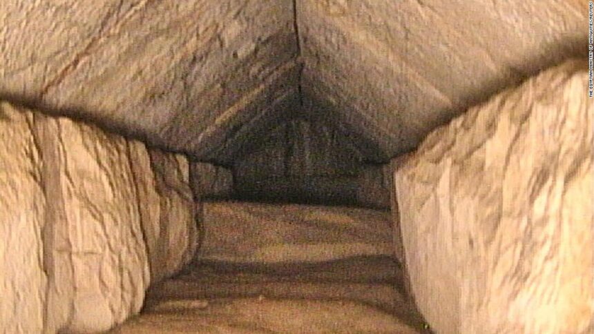 Hidden corridor discovered in Great Pyramid of Giza