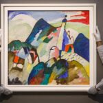 Kandinsky painting recovered by Holocaust victims' heirs sets auction record at nearly $45 million