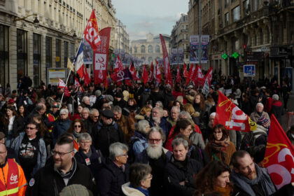 Protesters Rally in France Against Raising Legal Retirement Age