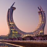 Raffles and Fairmont Doha: The hotel shaped like gigantic swords