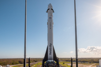 Relativity first 3D-printed Terran 1 rocket launch