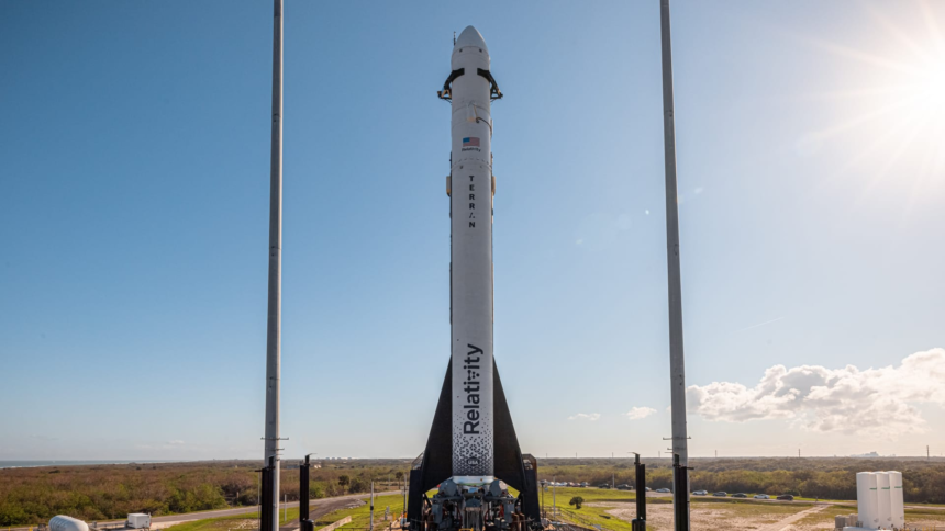 Relativity first 3D-printed Terran 1 rocket launch