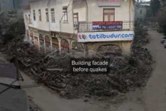 See One Historic Turkish Street Before and After the Earthquakes