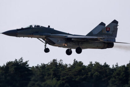 Slovakia Makes Its First Delivery of Pledged Soviet-Era Fighter Jets to Ukraine