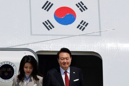 South Korean leader lands in Japan for first visit in 12 years amid China, North Korea concerns