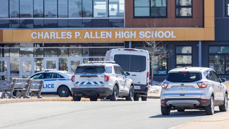 Three people stabbed in incident at high school in Nova Scotia