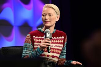 Tilda Swinton says she will not be wearing a mask on set of new movie