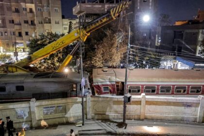 Two dead, 16 injured in train derailment in Egypt