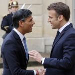 UK PM Sunak visits France's Macron to discuss Ukraine war, post-Brexit ties