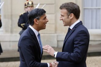 UK PM Sunak visits France's Macron to discuss Ukraine war, post-Brexit ties