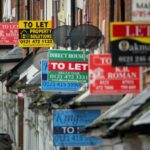 UK house prices post sharpest annual fall for a decade