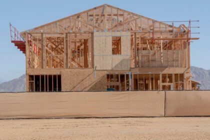 US home building surged in February