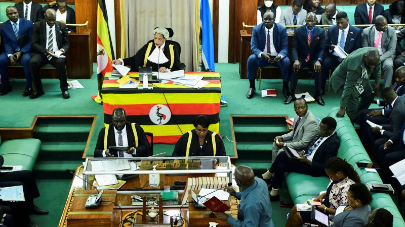 Uganda parliament passes law criminalizing identifying as LGBTQ